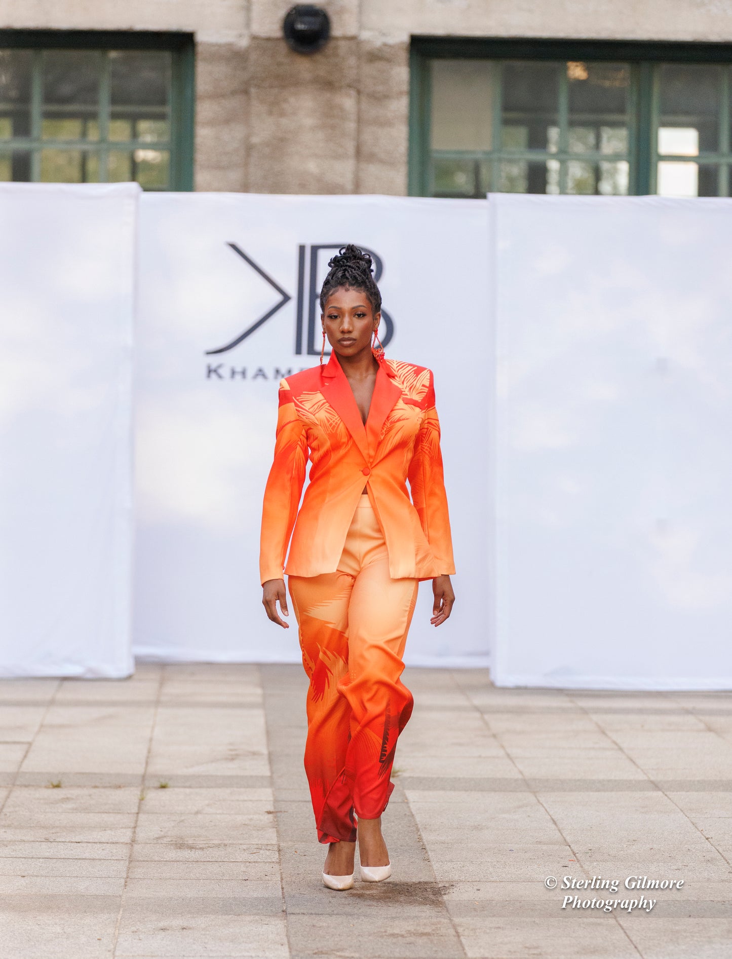 Orange Dream Power Suit