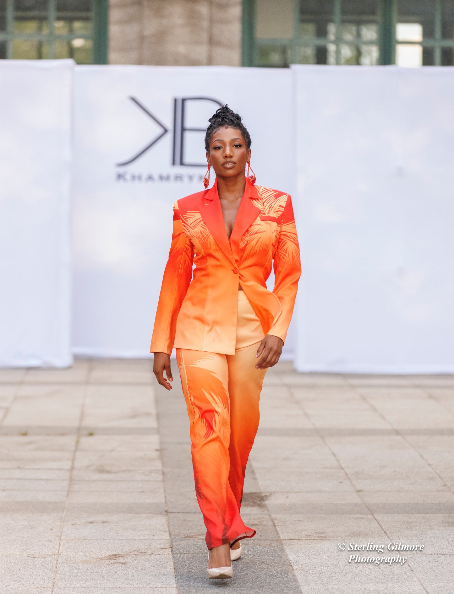 Orange Dream Power Suit