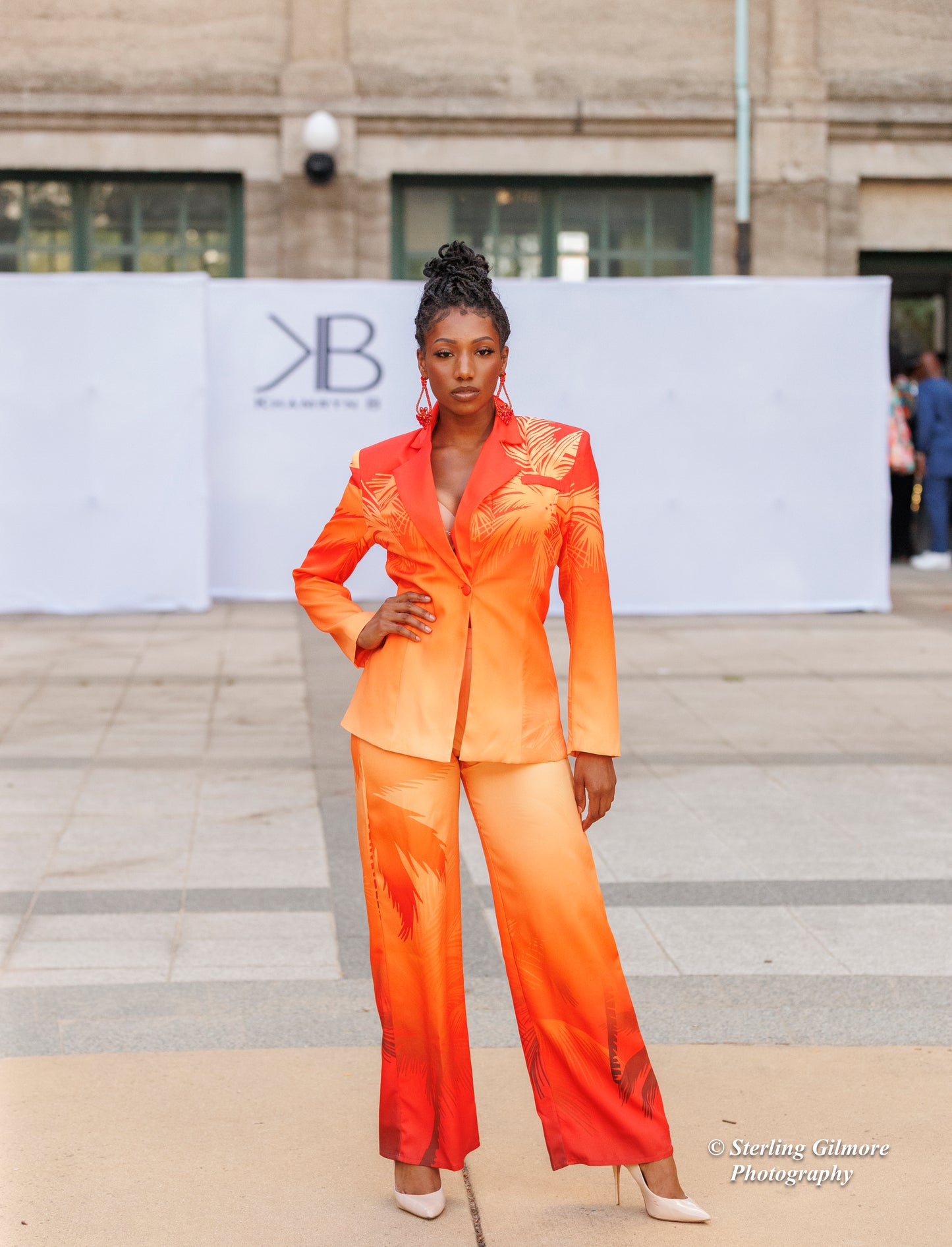 Orange Dream Power Suit