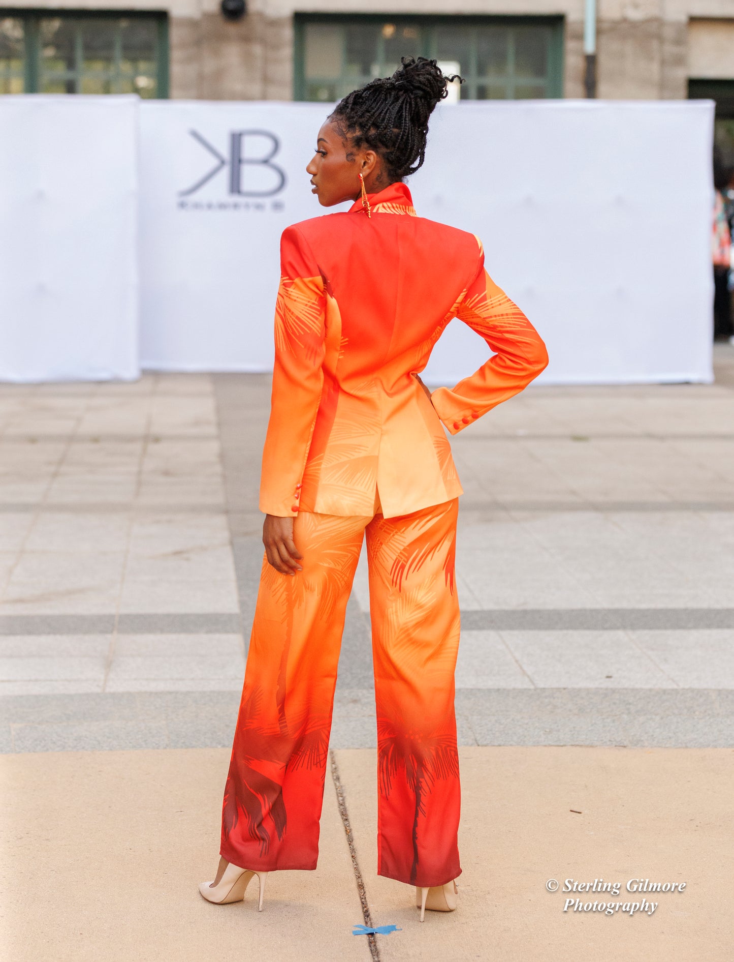 Orange Dream Power Suit