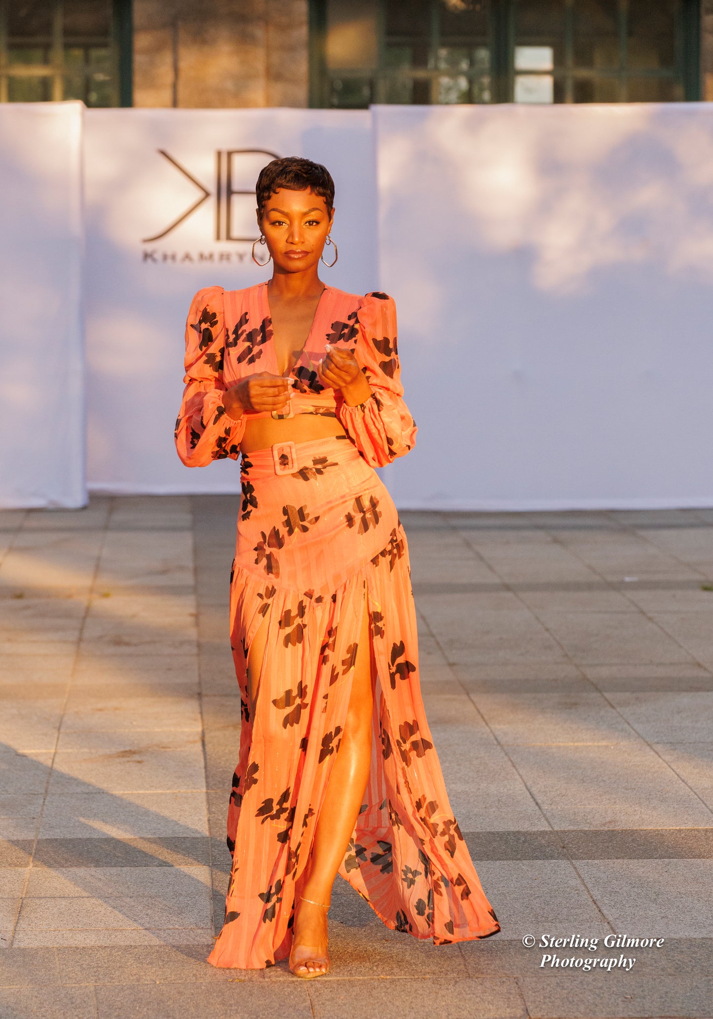 Coral Bloom Two-Piece Set