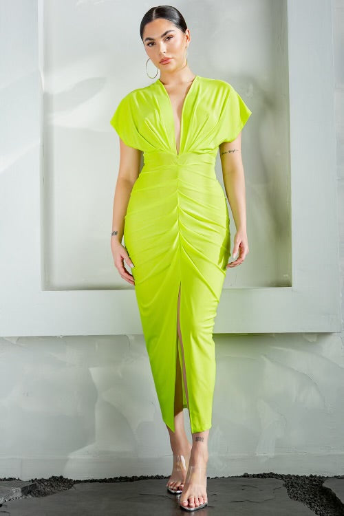 Kimberly Lime Dress