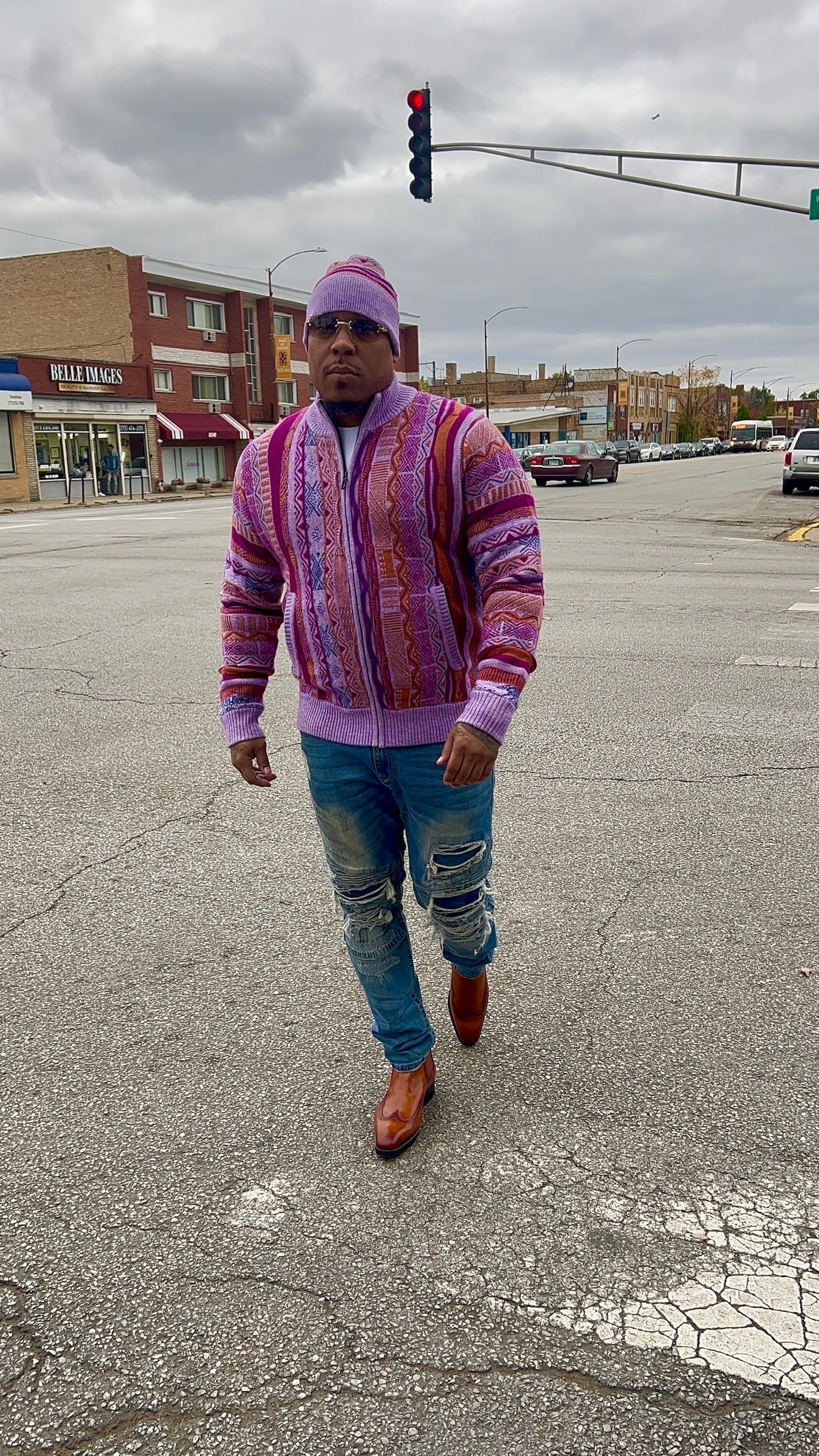 Purple Passion Sweater