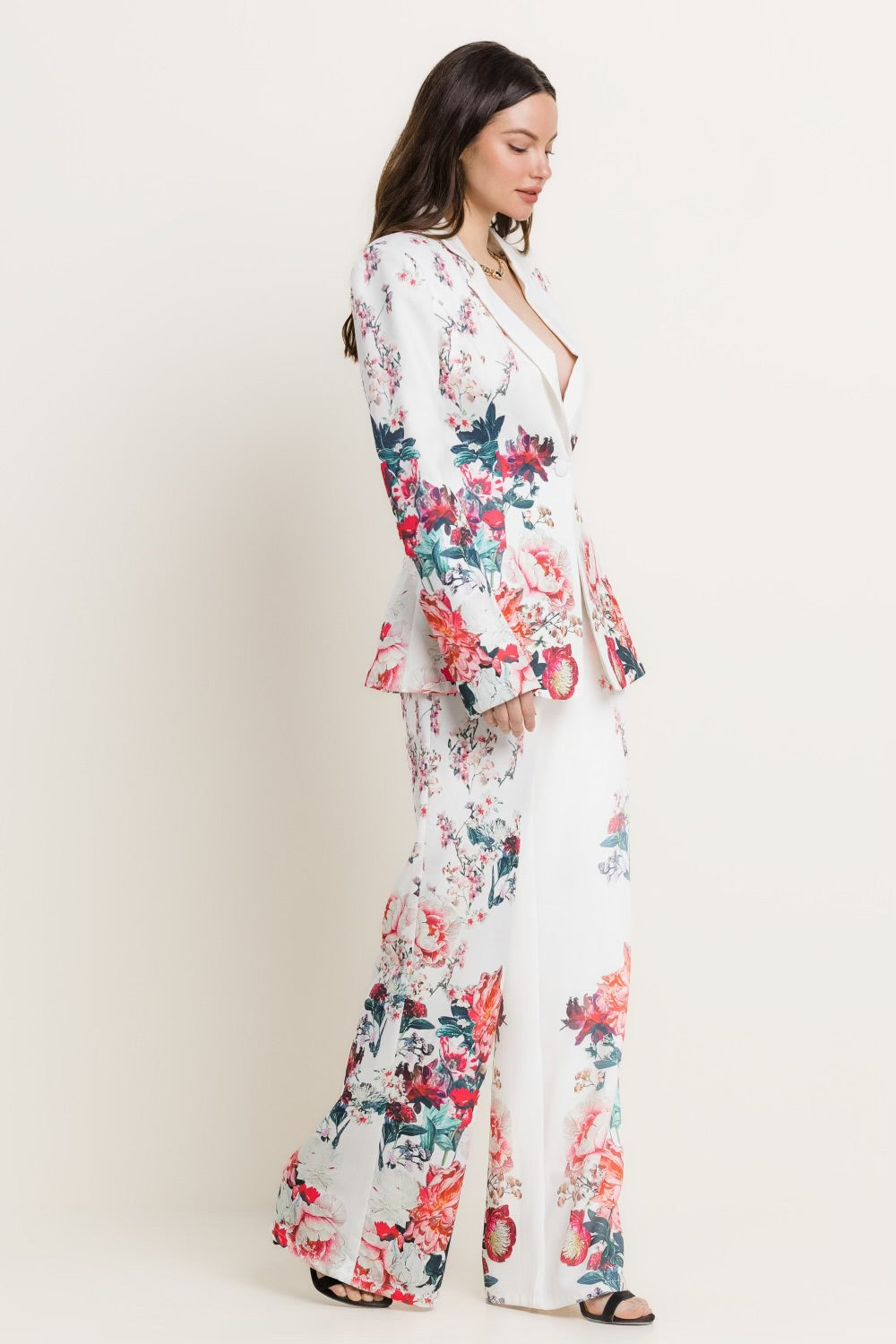 Floral Power Suit