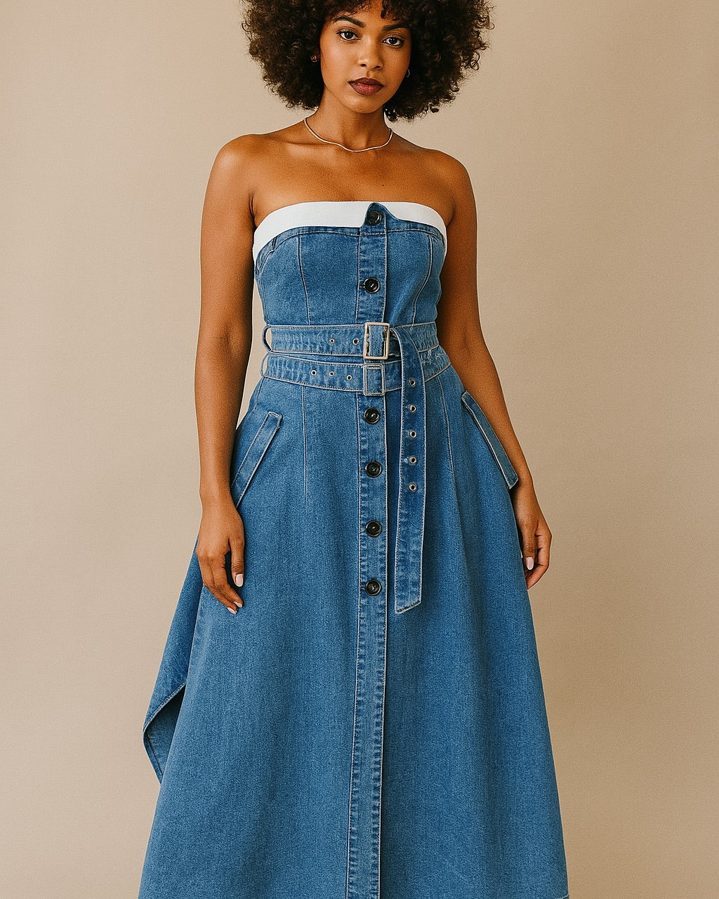 Delilah Denim Dress