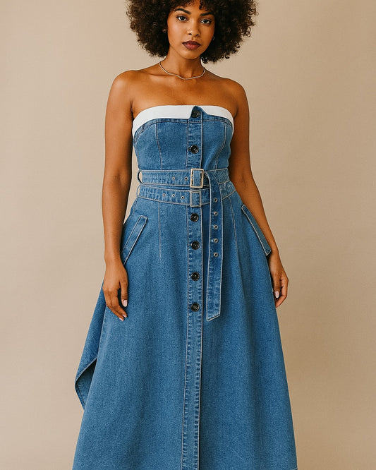 Delilah Denim Dress