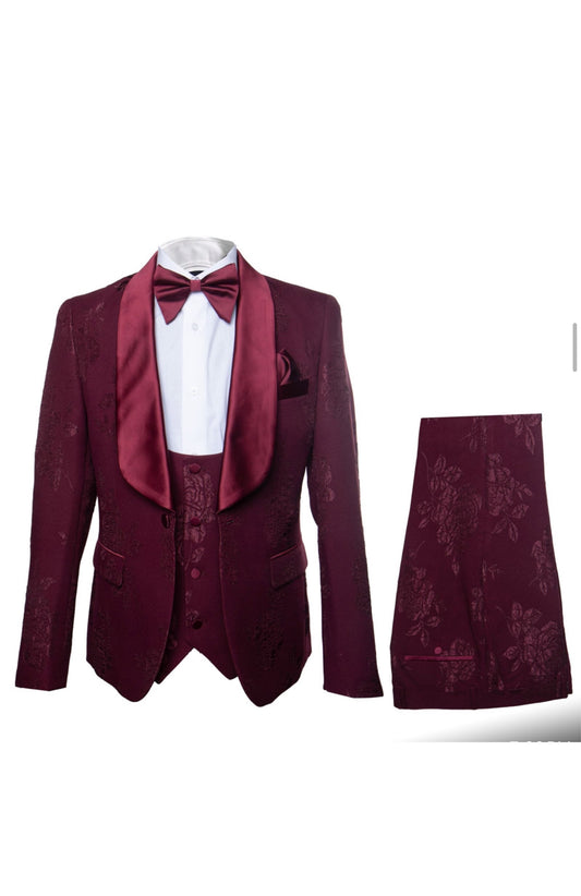 The Bordeaux Bloom Tuxedo