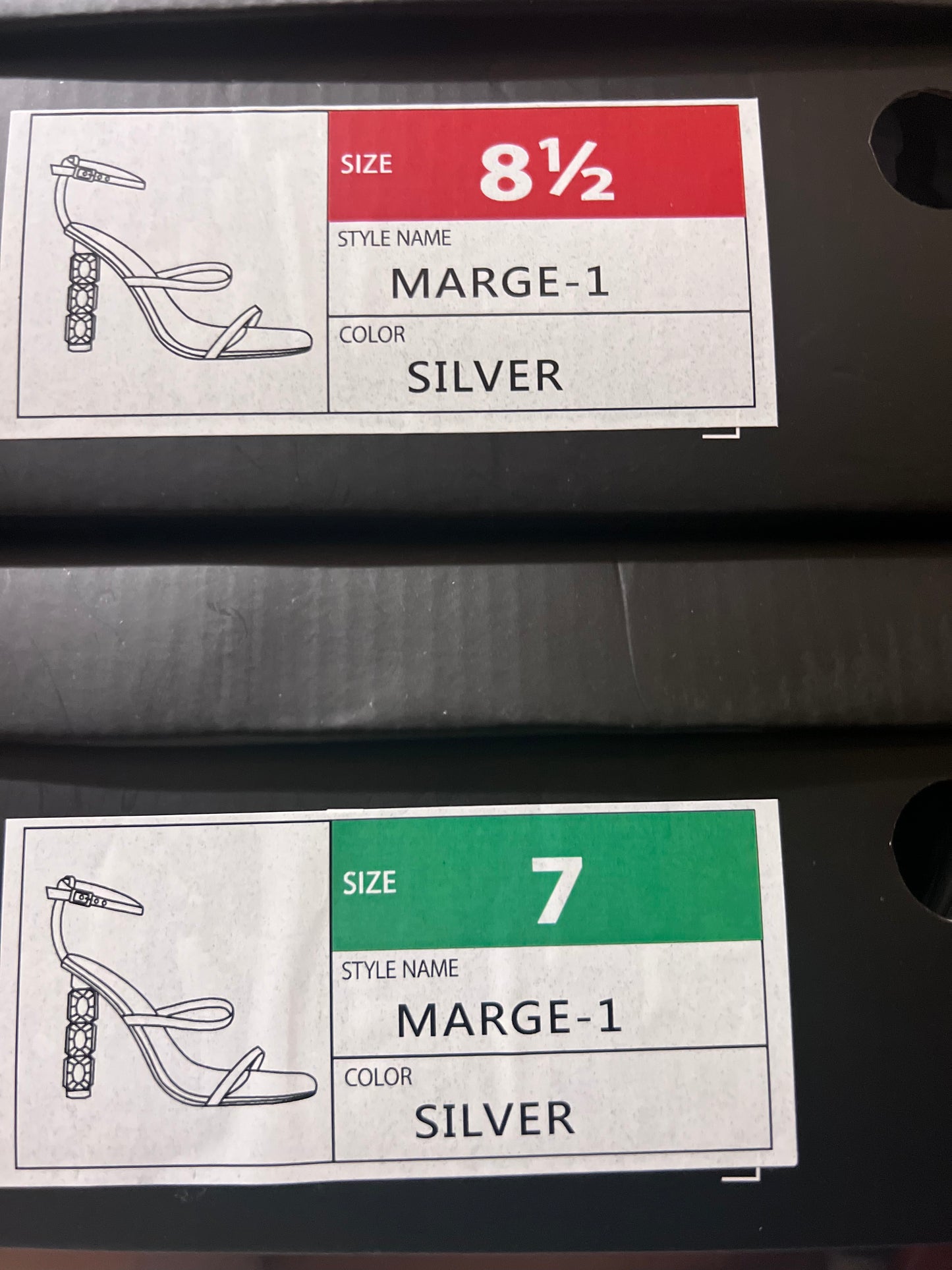 Marge Silver Pump