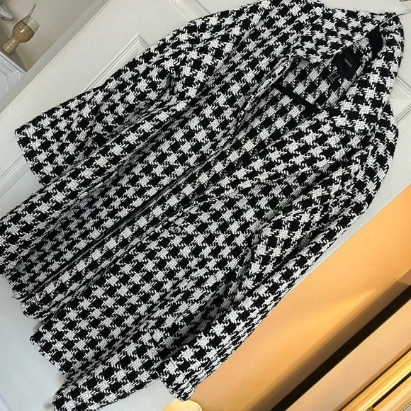 Haute print men’s trench coat