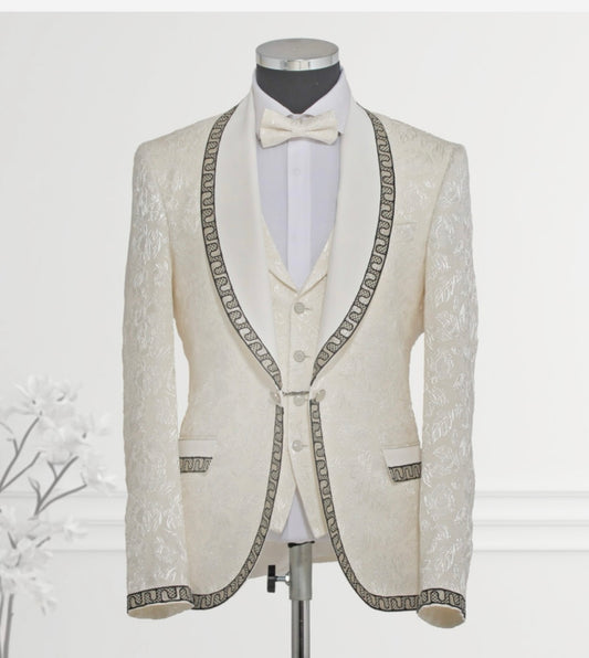 The Platinum Pearl Tuxedo