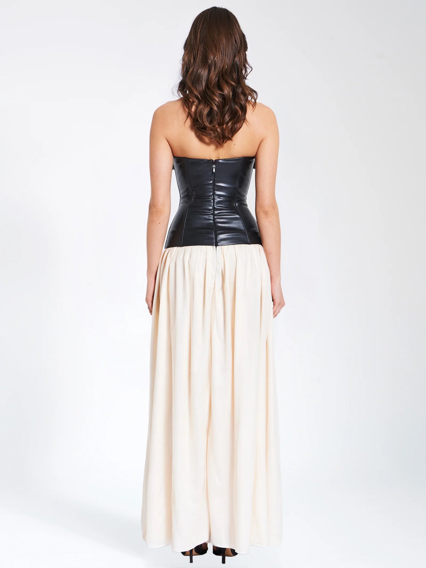 Black Maxi Slit Dress