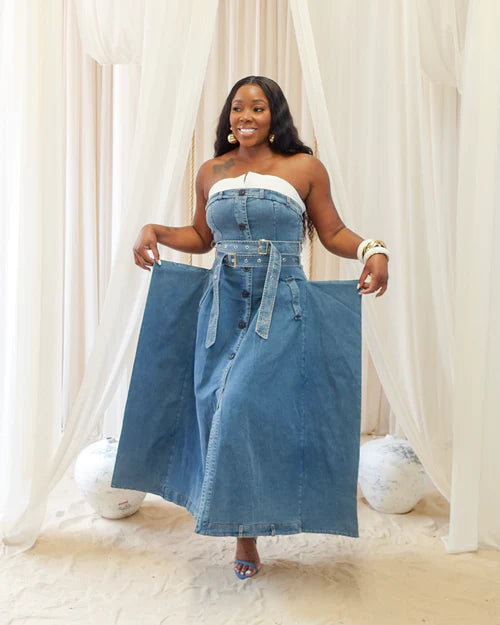 Delilah Denim Dress