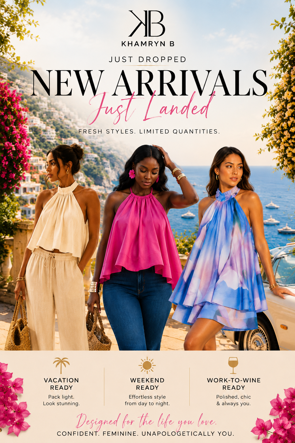 The Santorini Luxe Top