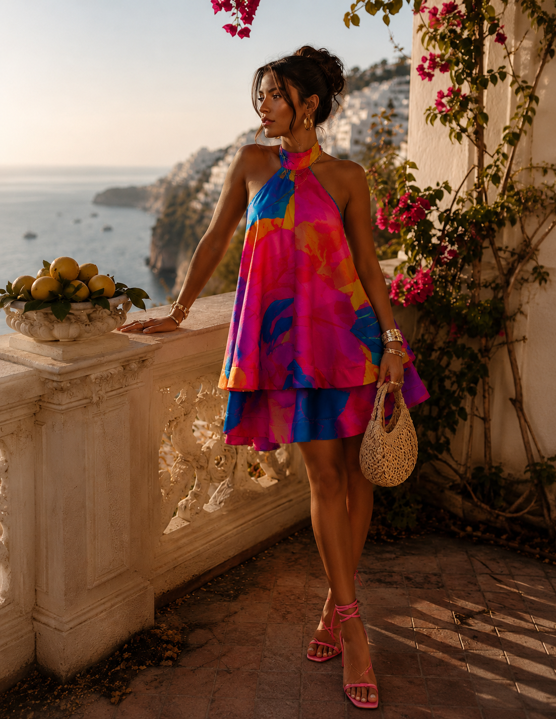 The Amalfi Escape Dress – product view 1