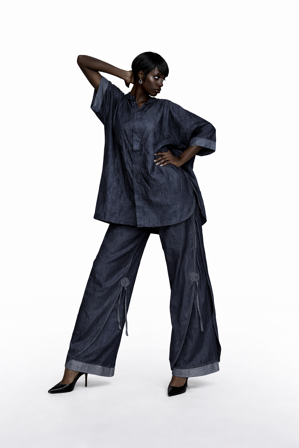 Dahlia Denim 2pc Set