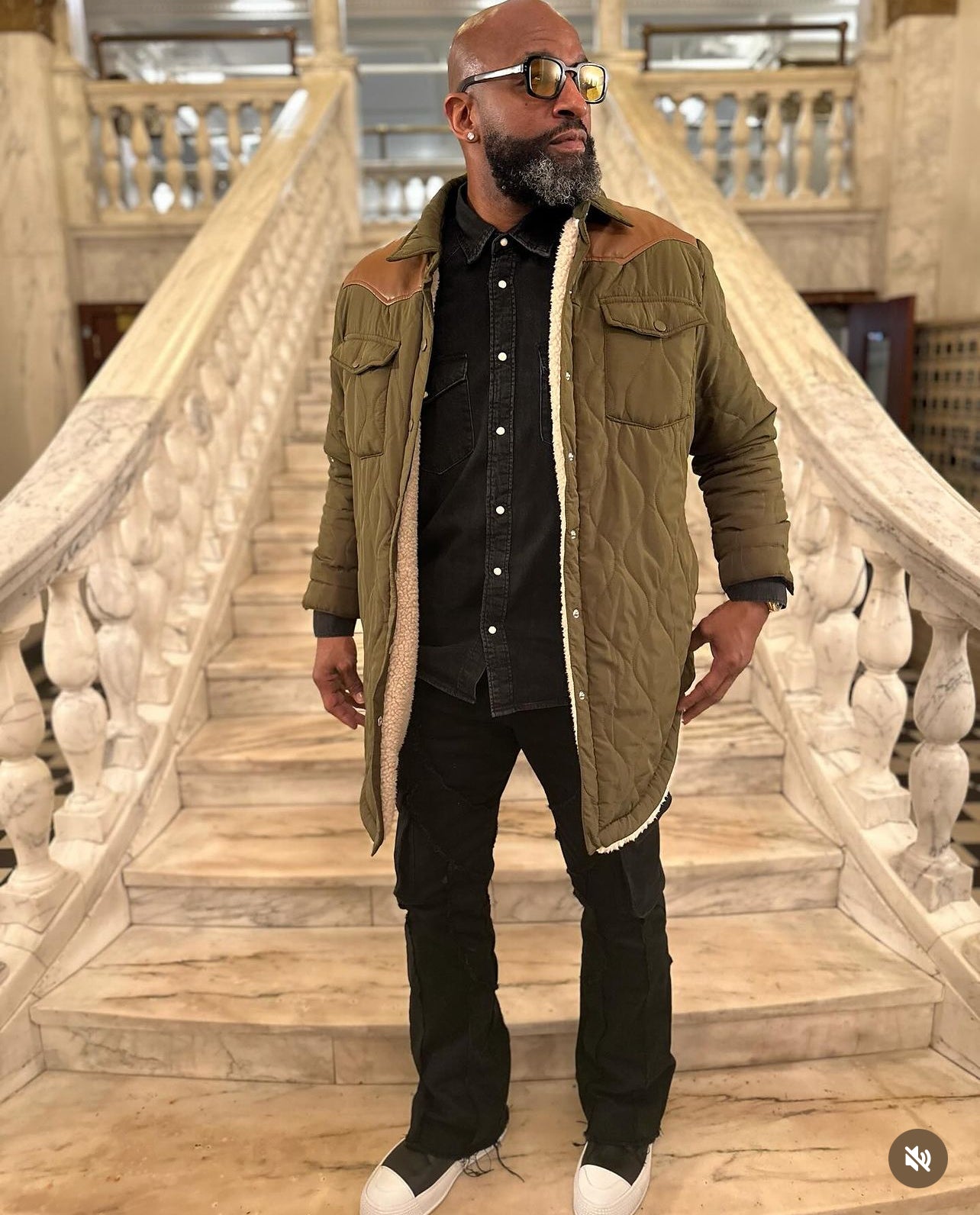 Jabs way casual olive coat