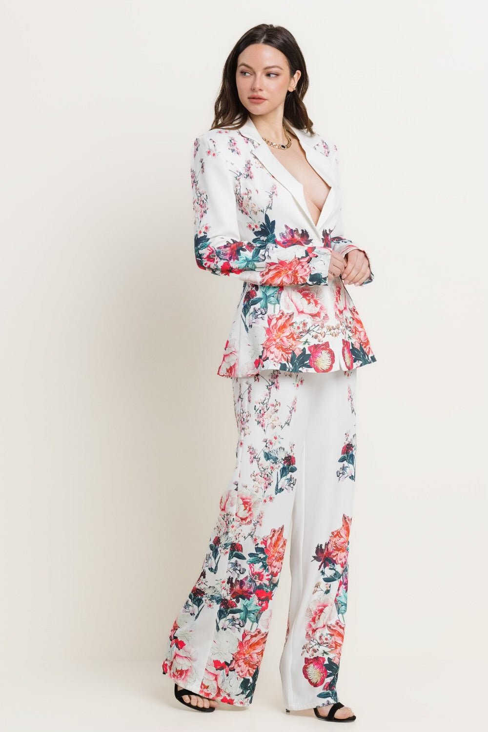 Floral Power Suit