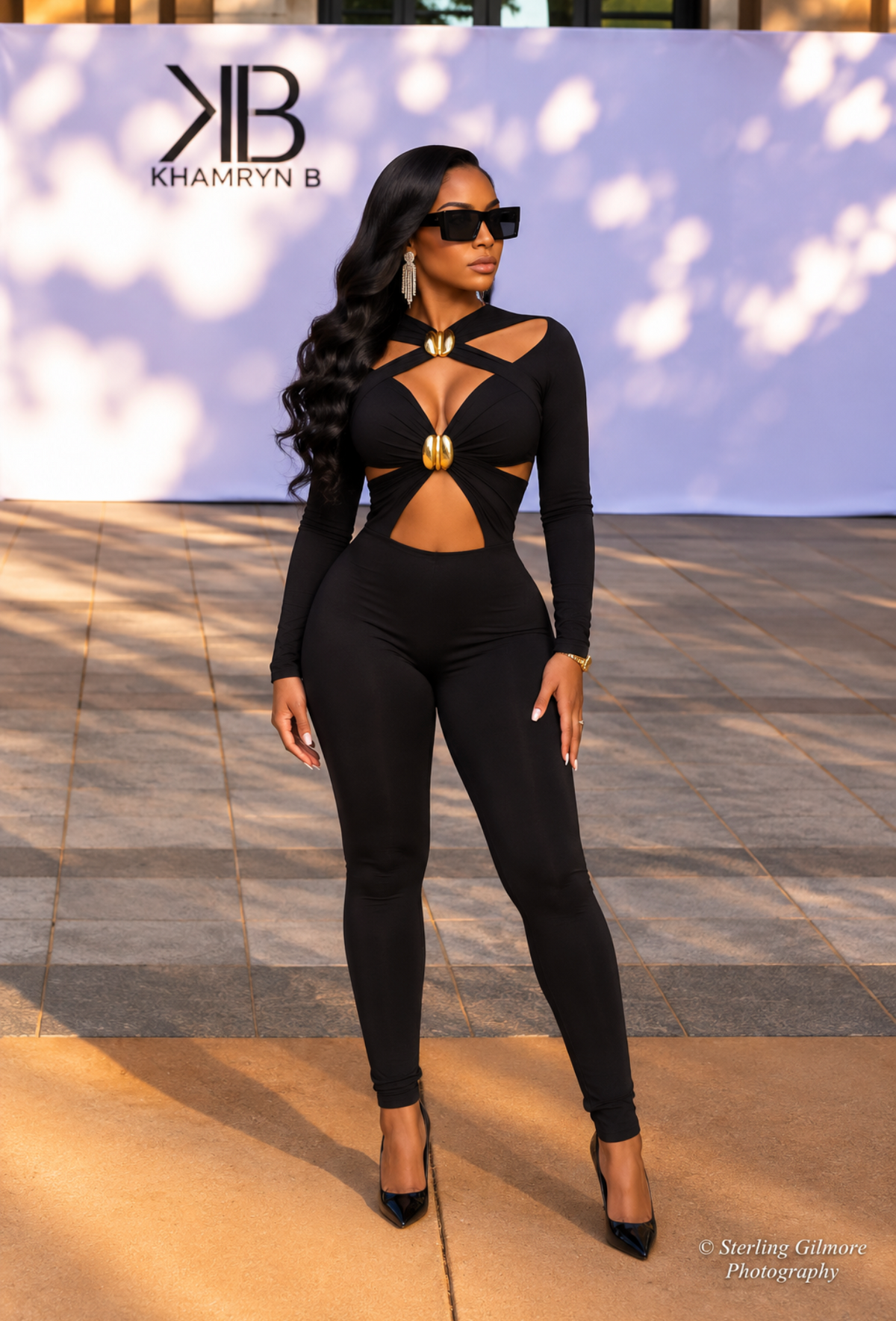 Golden Hour Cutout Jumpsuit (Pre-Order)