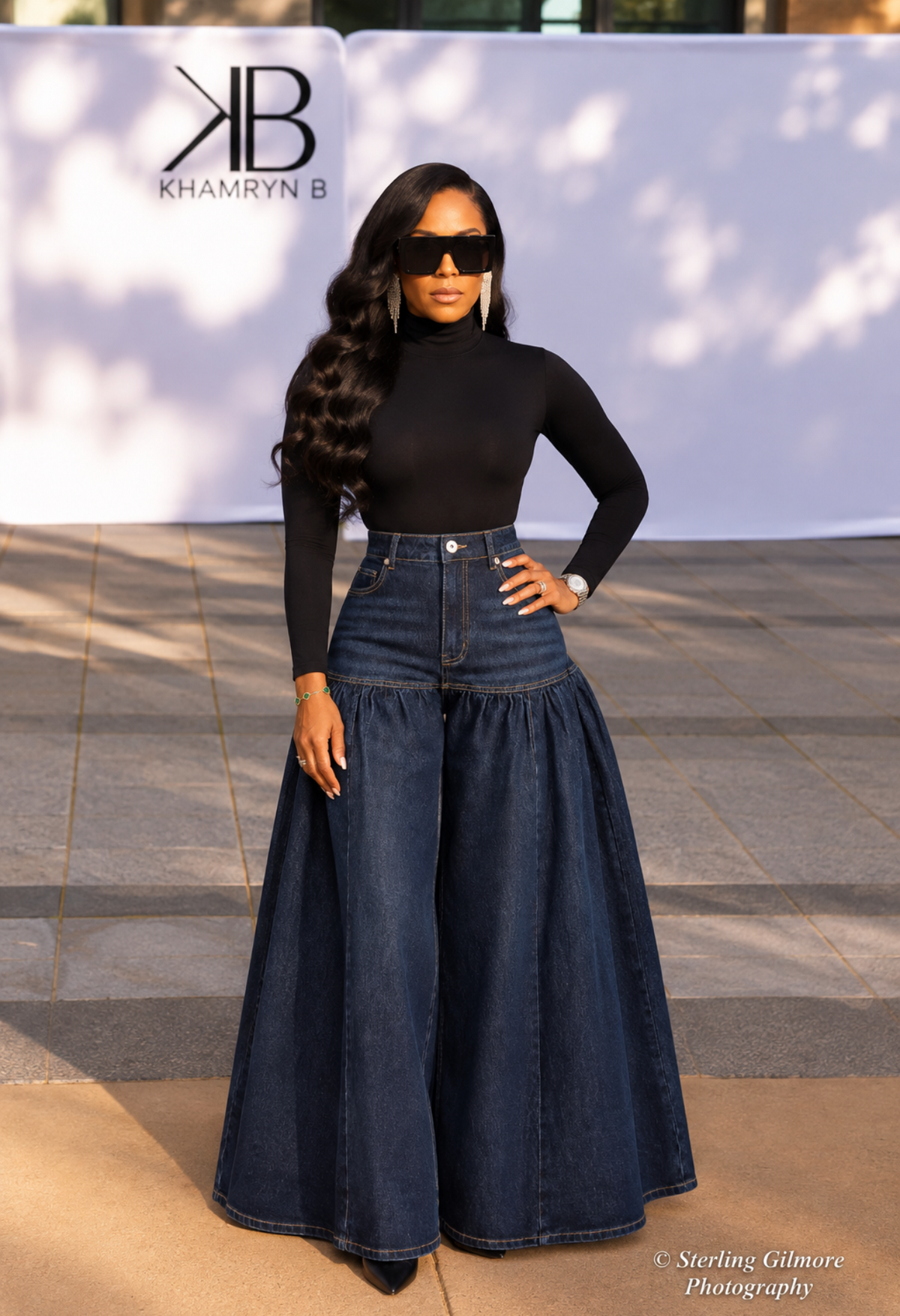 Runway Volume Denim Jeans (Pre-Order)