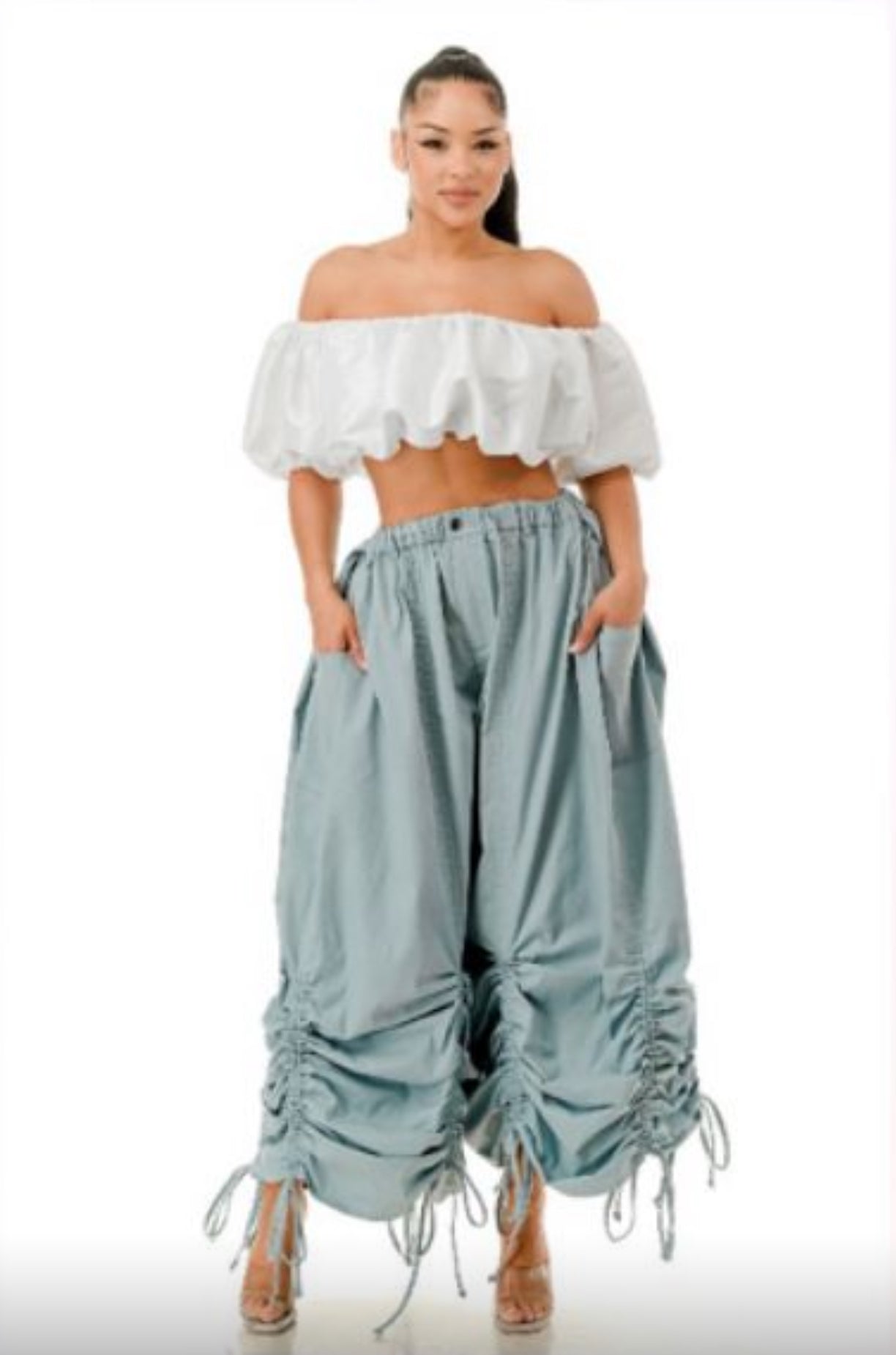Cloud Ruched Pants