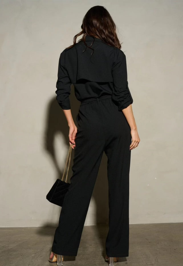Breanne Wide Leg Jumpsuit