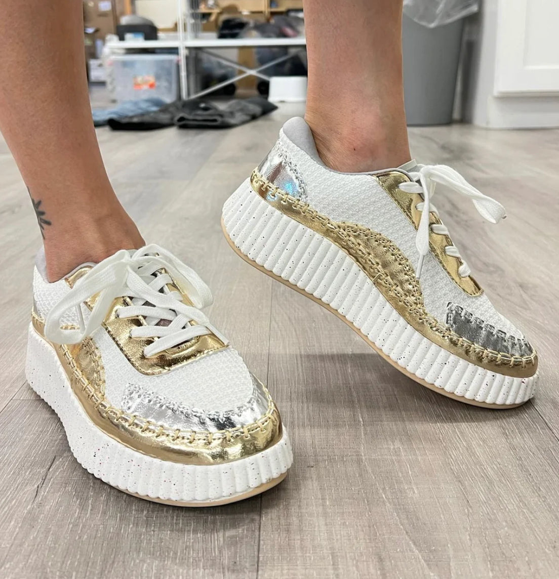 Jessy Metallic Shoe