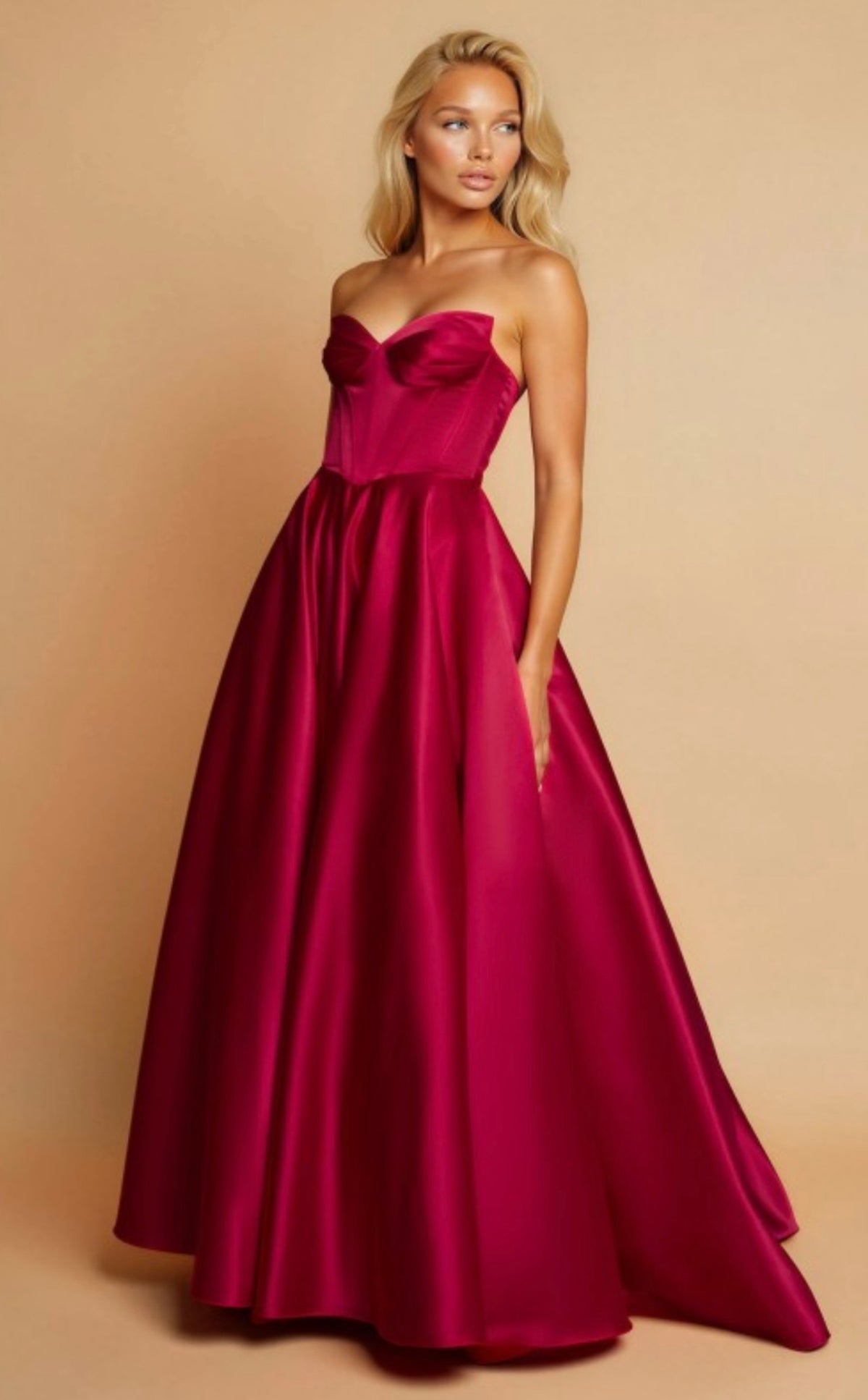 Classic lady formal dress