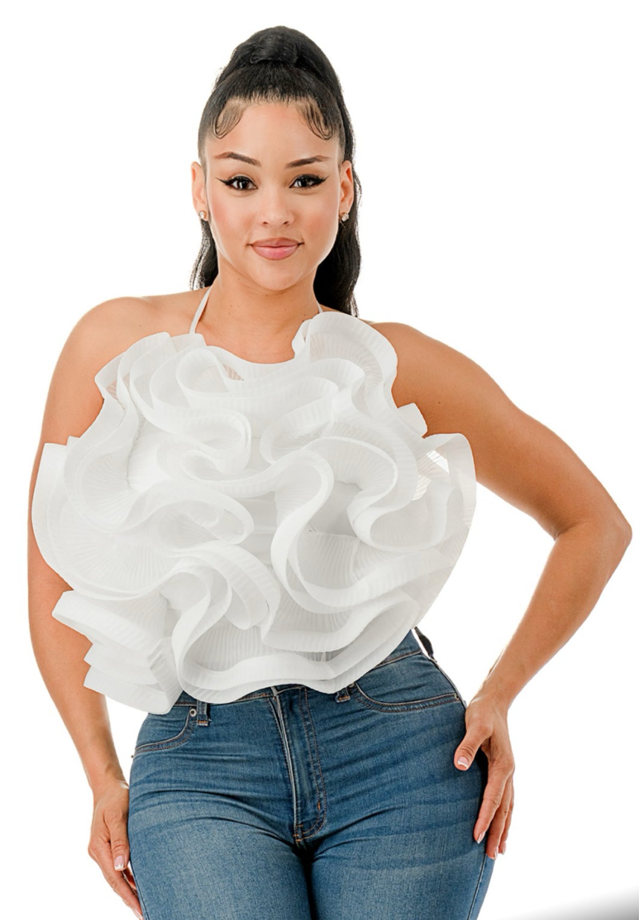 Bloom Ruffle Top
