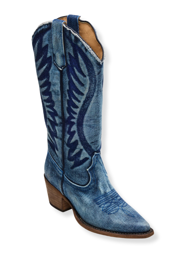 Delicious Denim Steve Madden Cowboy Boot