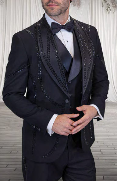 Chic 3pc Luxury Suit