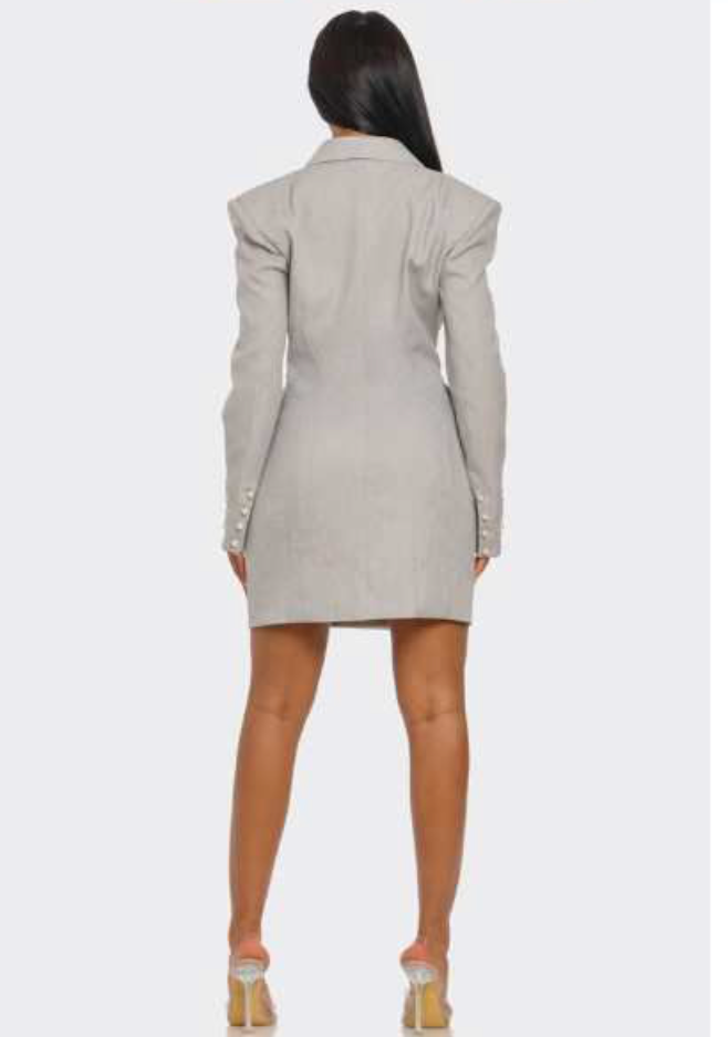 Phaedra Pearl Blazer Dress