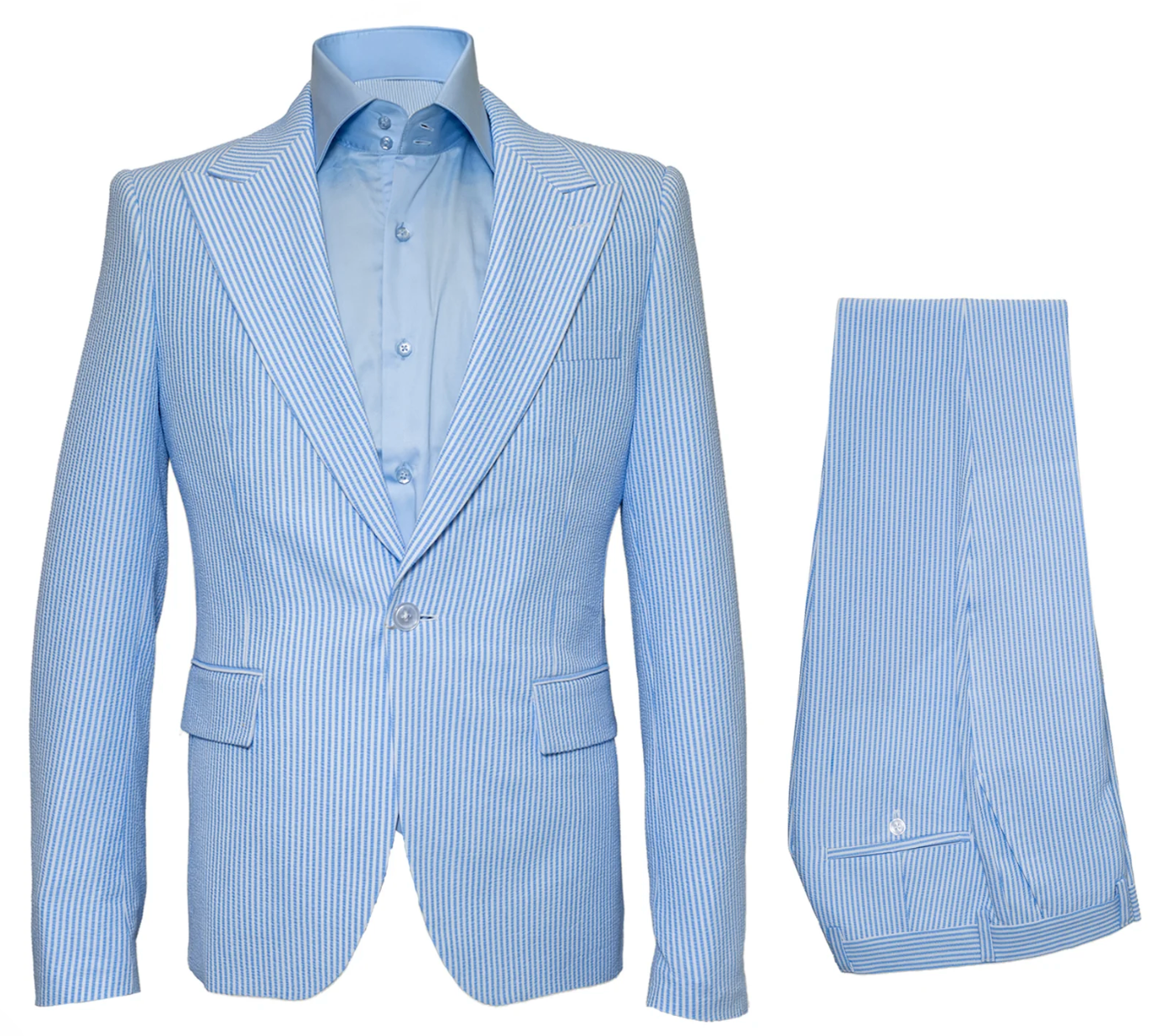 Luke Seersucker Suit