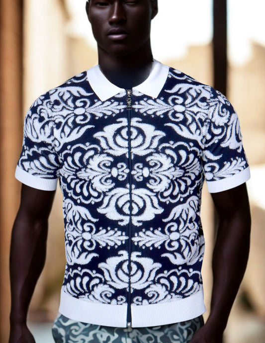 Men's Summer Zip-Up