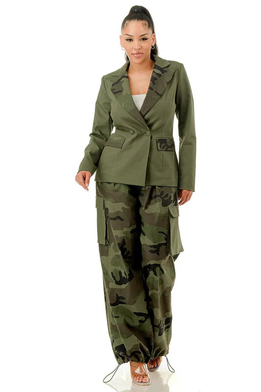 Major Maven Camo Blazer