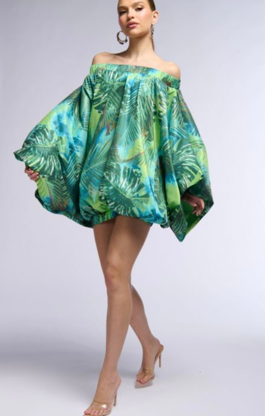 Fallon Oversized Balloon Dress Top