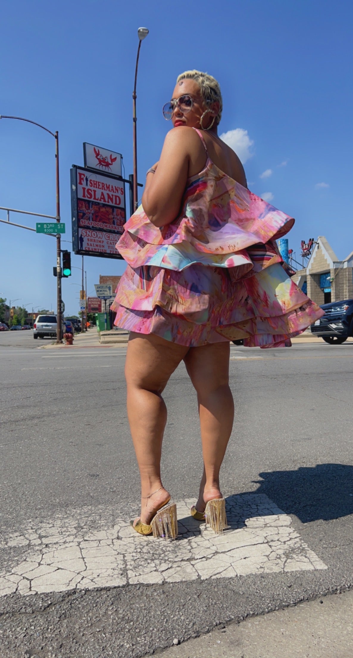 Romance Ruffle Dress