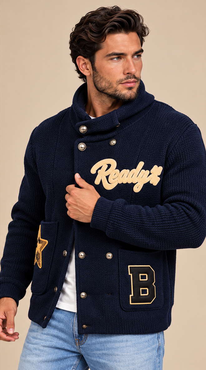 Ready for Anything Men's Statement Knit Cardigan