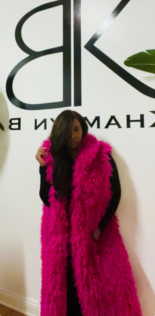 Mongolian Luxe full length vest