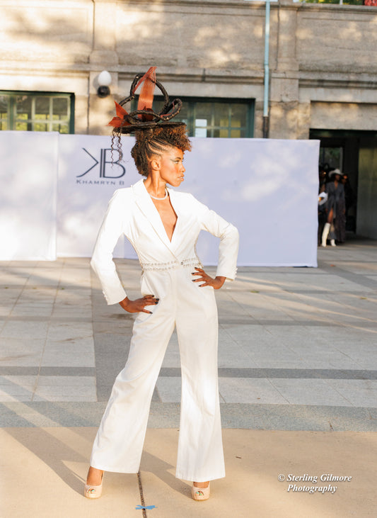 Carter White Jumpsuit