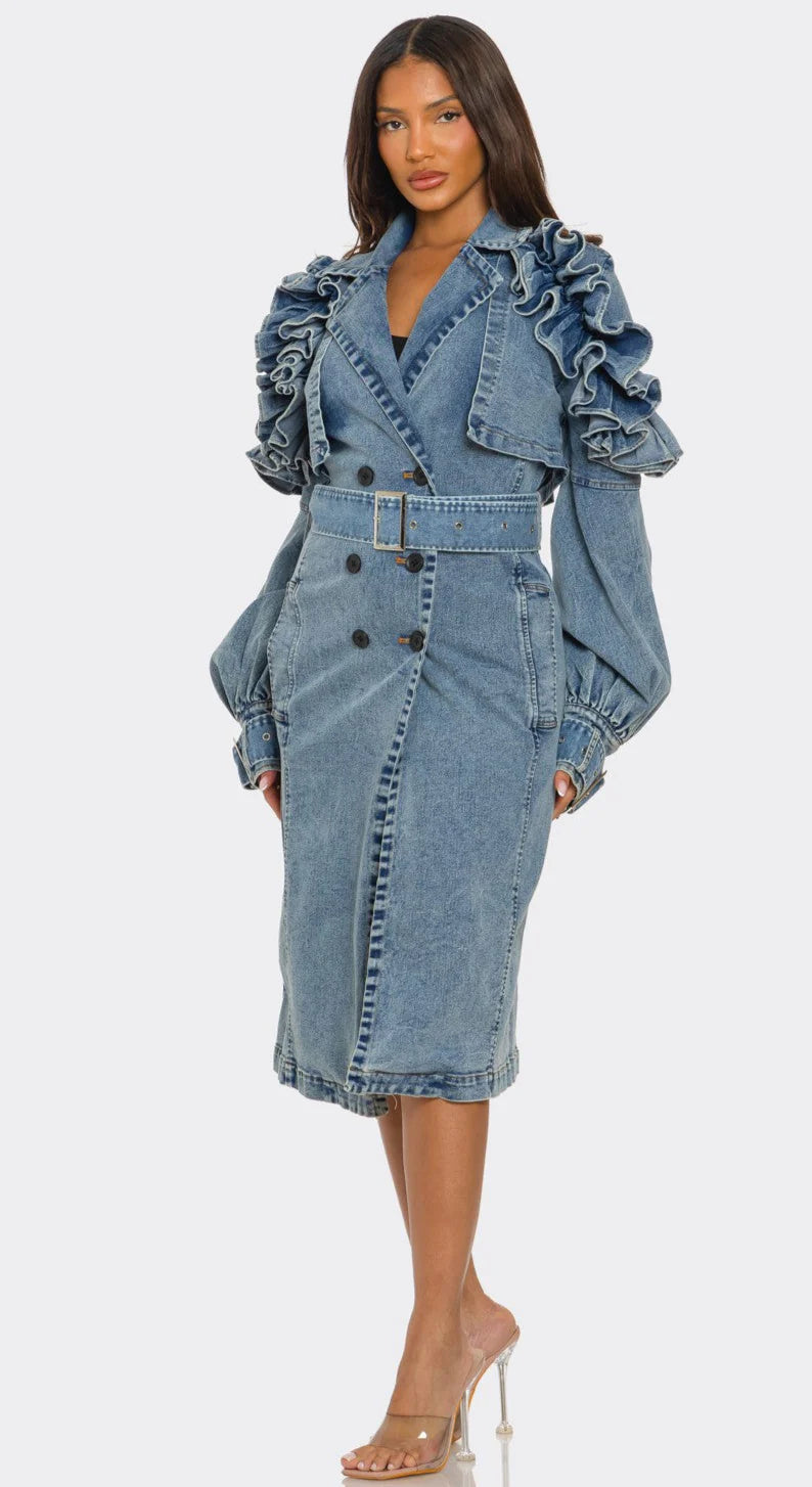 Madison Denim Trench