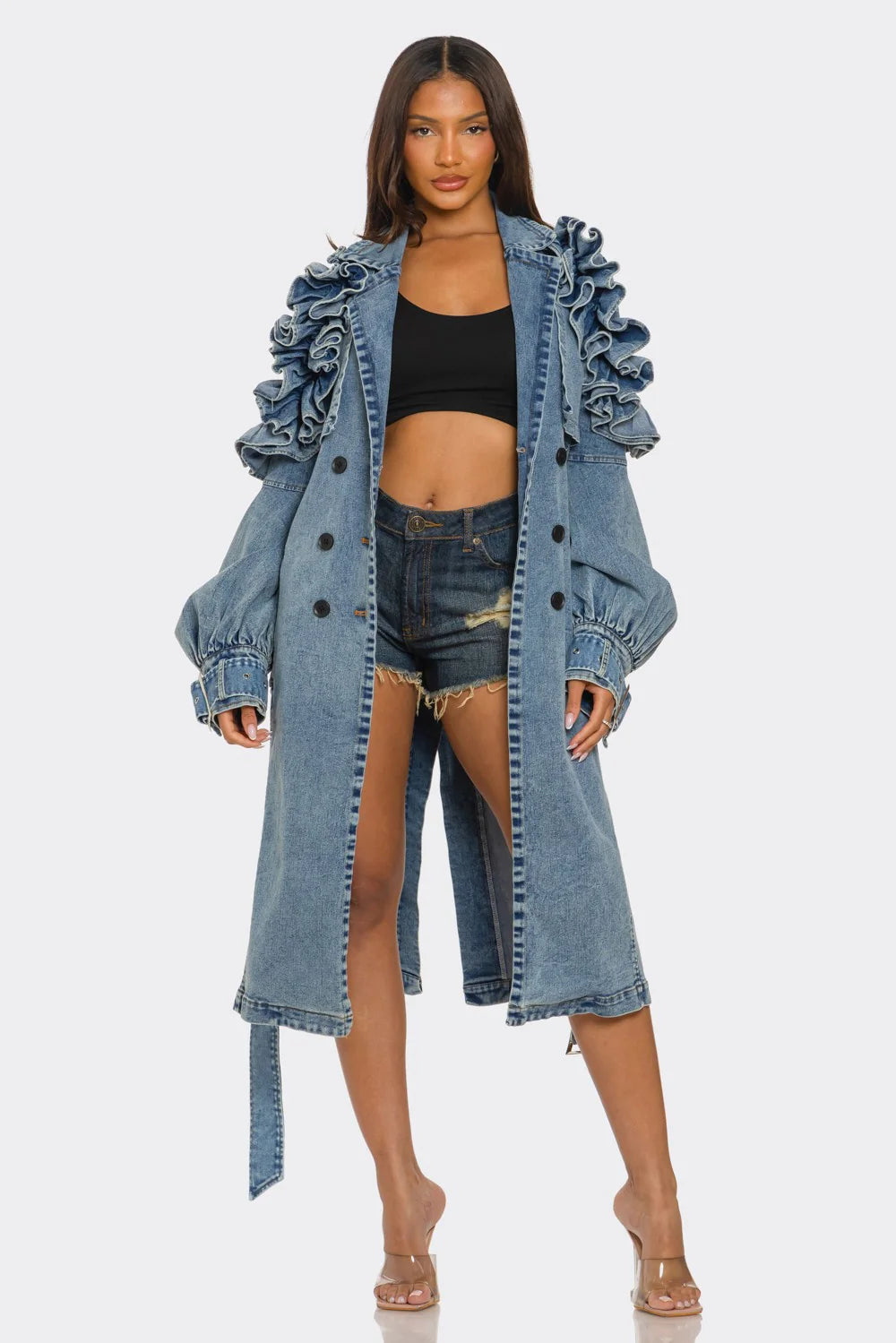 Madison Denim Trench