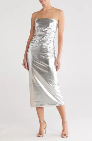 Jessica Shimmer Tube Dress