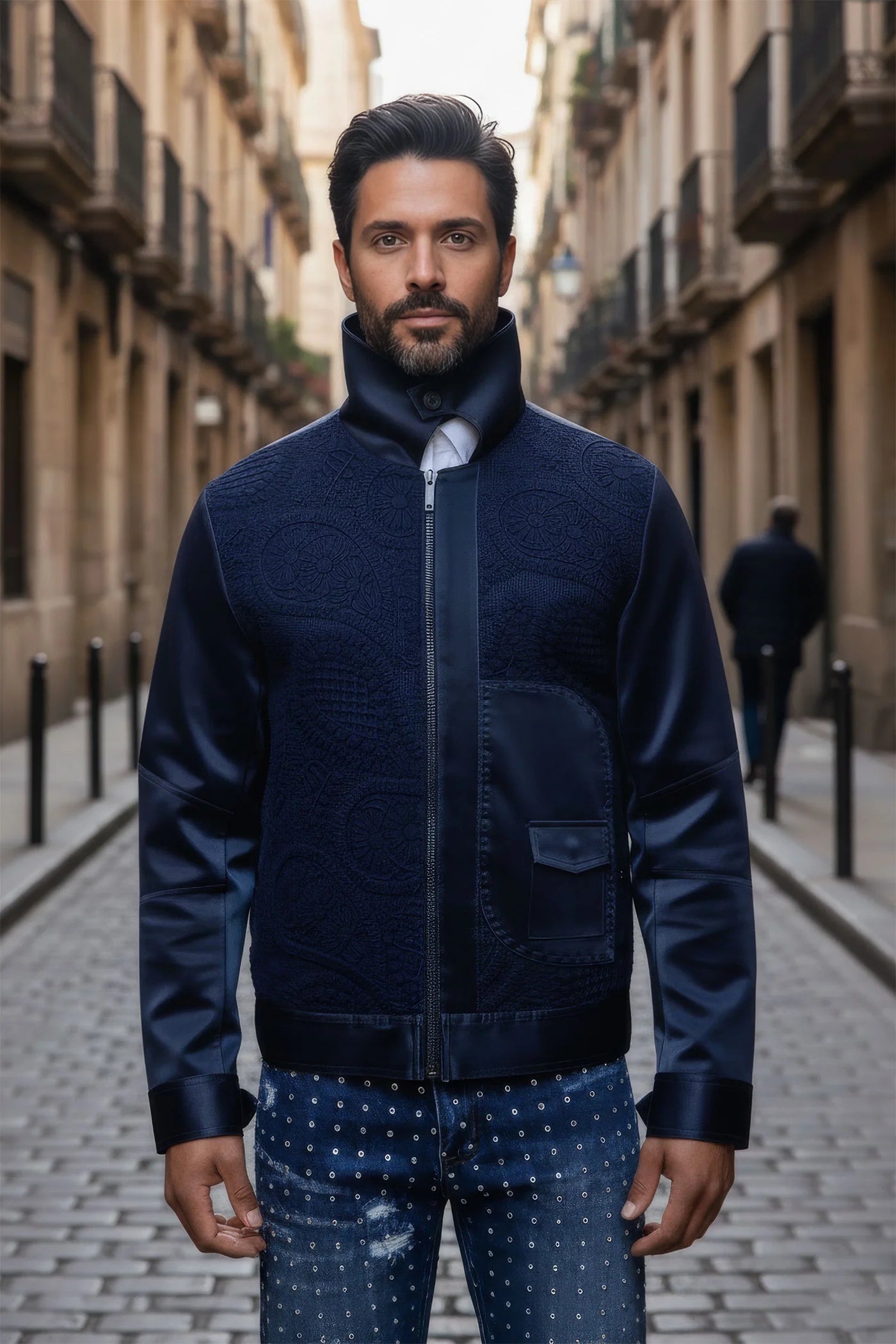 Canalasso Embroidered Coat