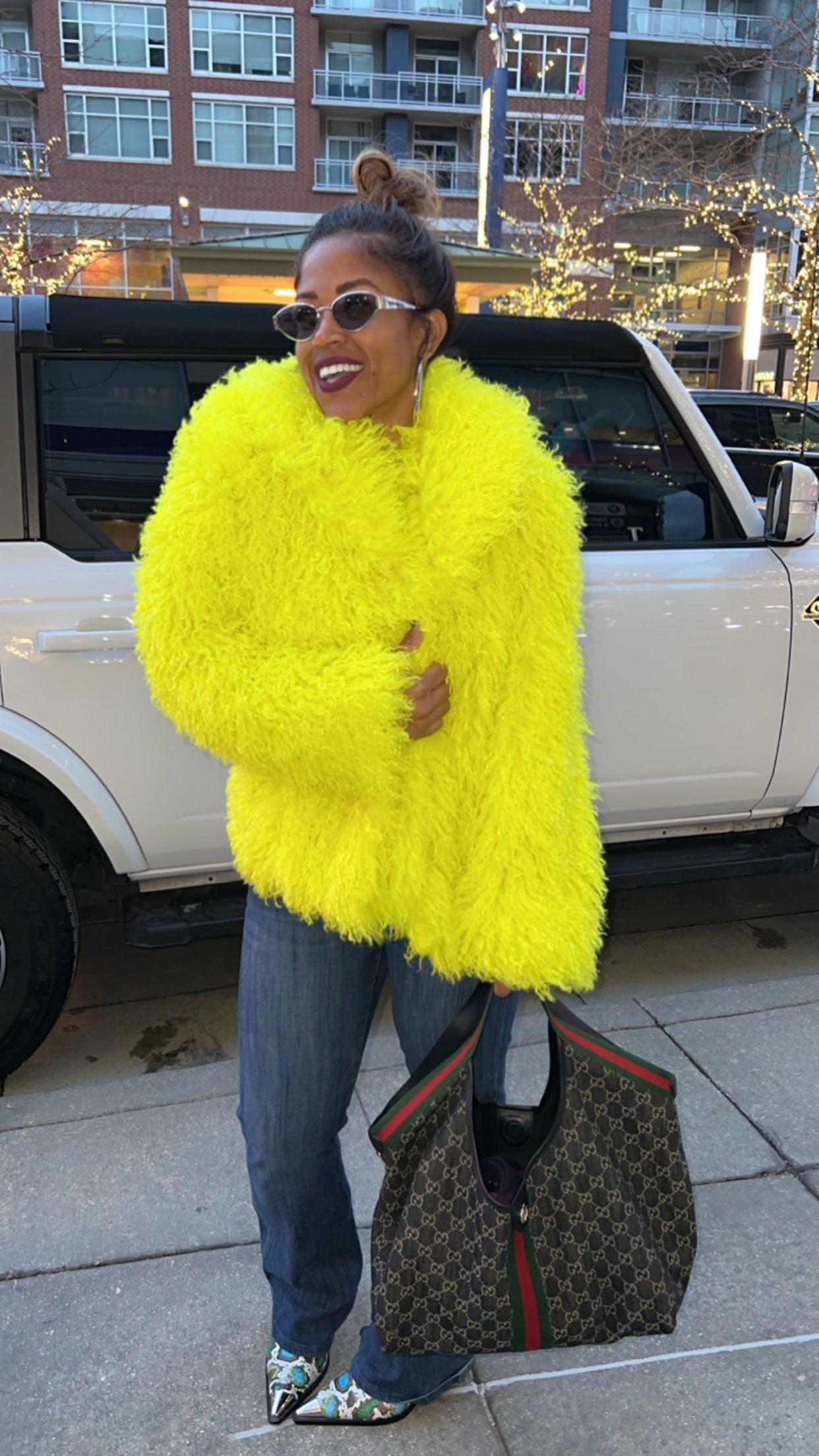 Mongolian Luxe Fur Coat