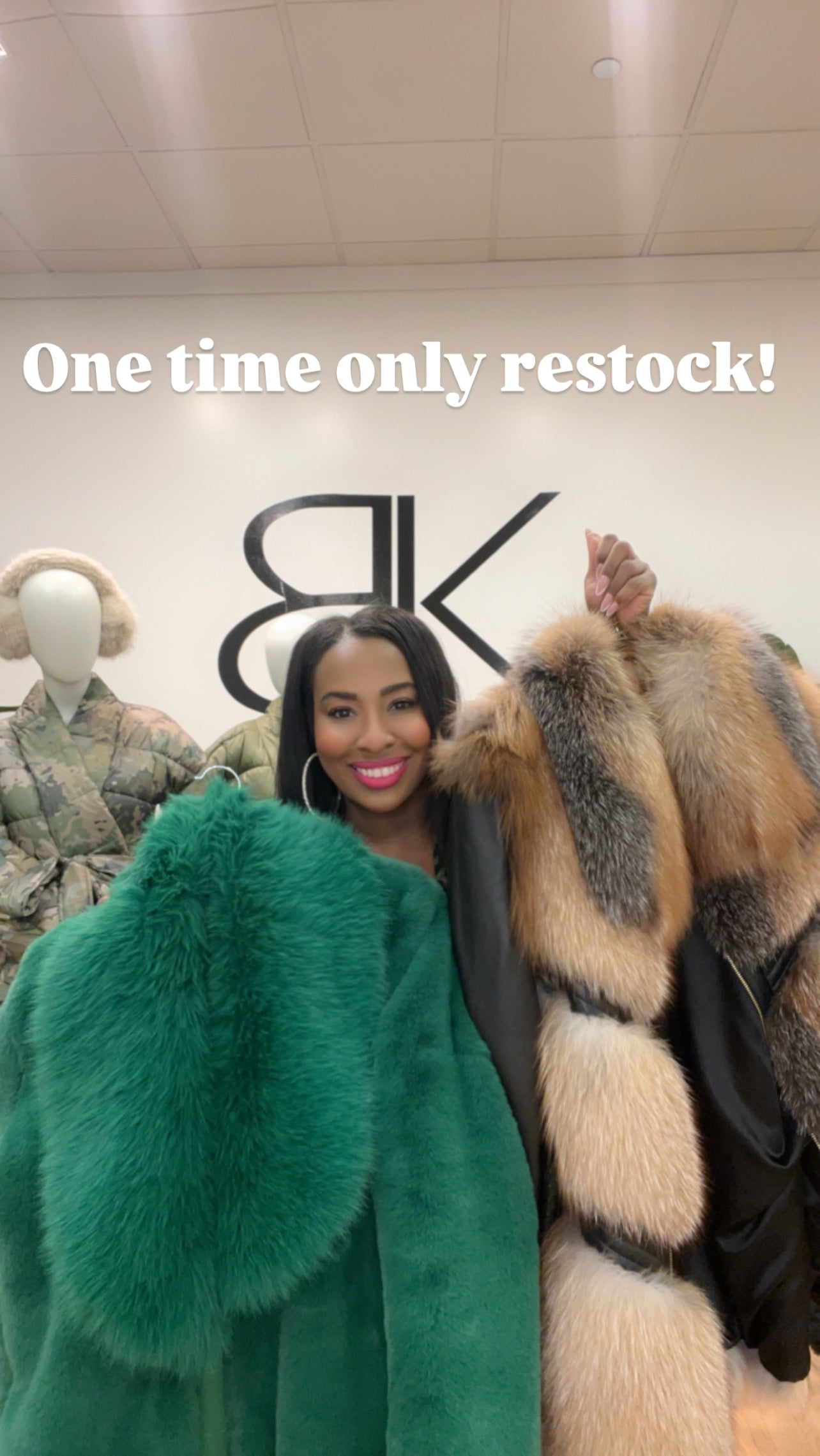 luxe Faux Fur pre-order