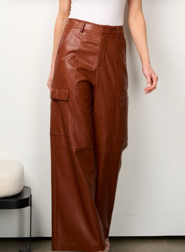 Tabitha Leather Pant