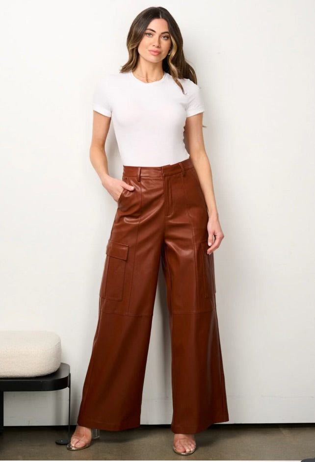 Tabitha Leather Pant