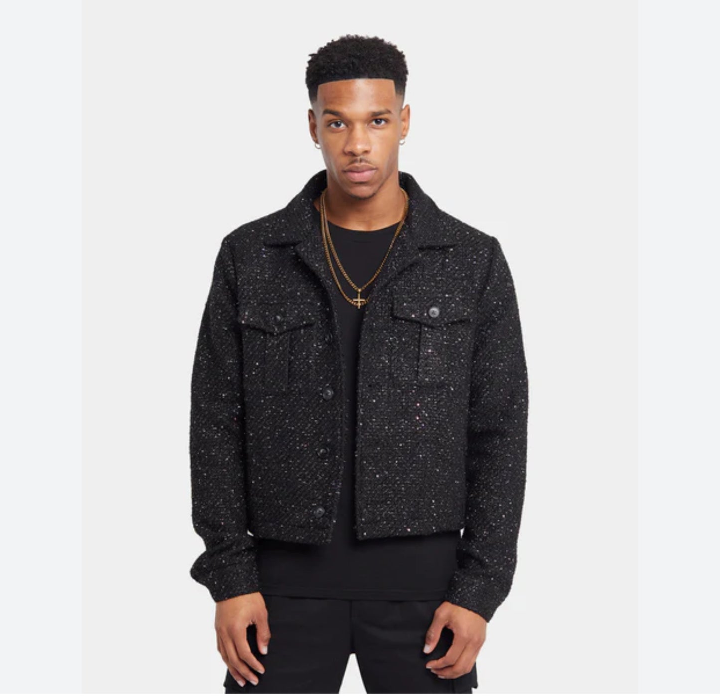 Black Saint Luxury Men’s Jacket