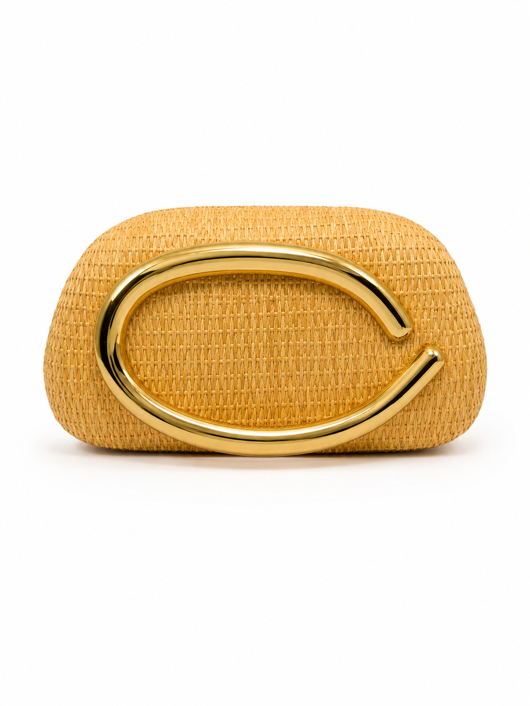 The Capri Gold Clutch