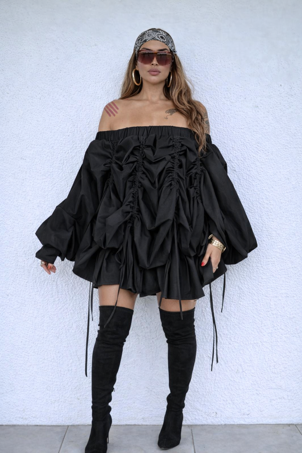Cloud Ruched Dress